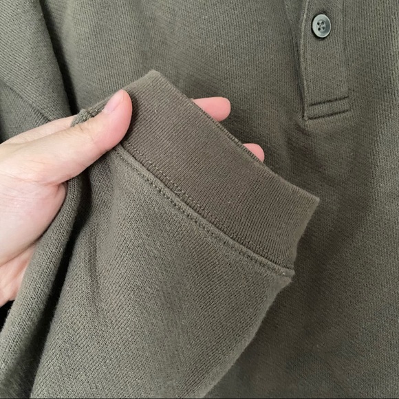 Aritzia Sunday Best Cropped Polo Sweatshirt - Picture 2 of 6